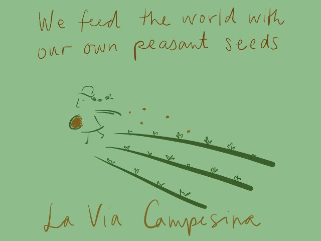 On April 17 We Defend our Seeds and Fight Against the Seed Industry